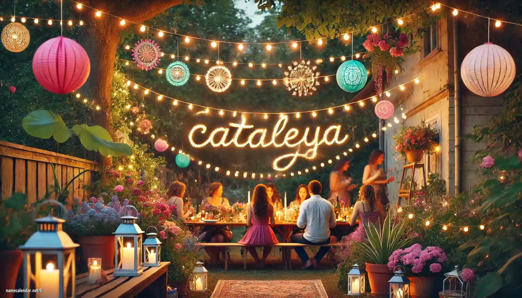 Nimipäivän ja nimen juhliminen - Cataleya