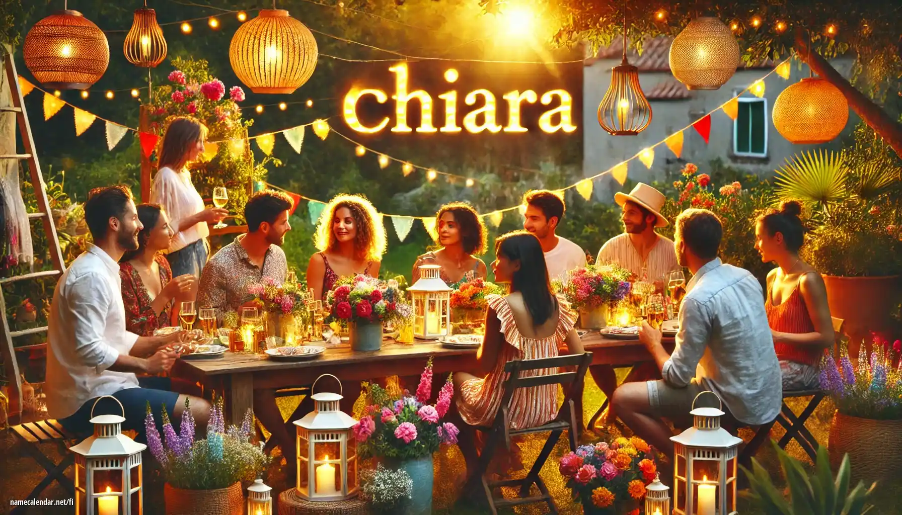 Nimipäivän ja nimen juhliminen - Chiara