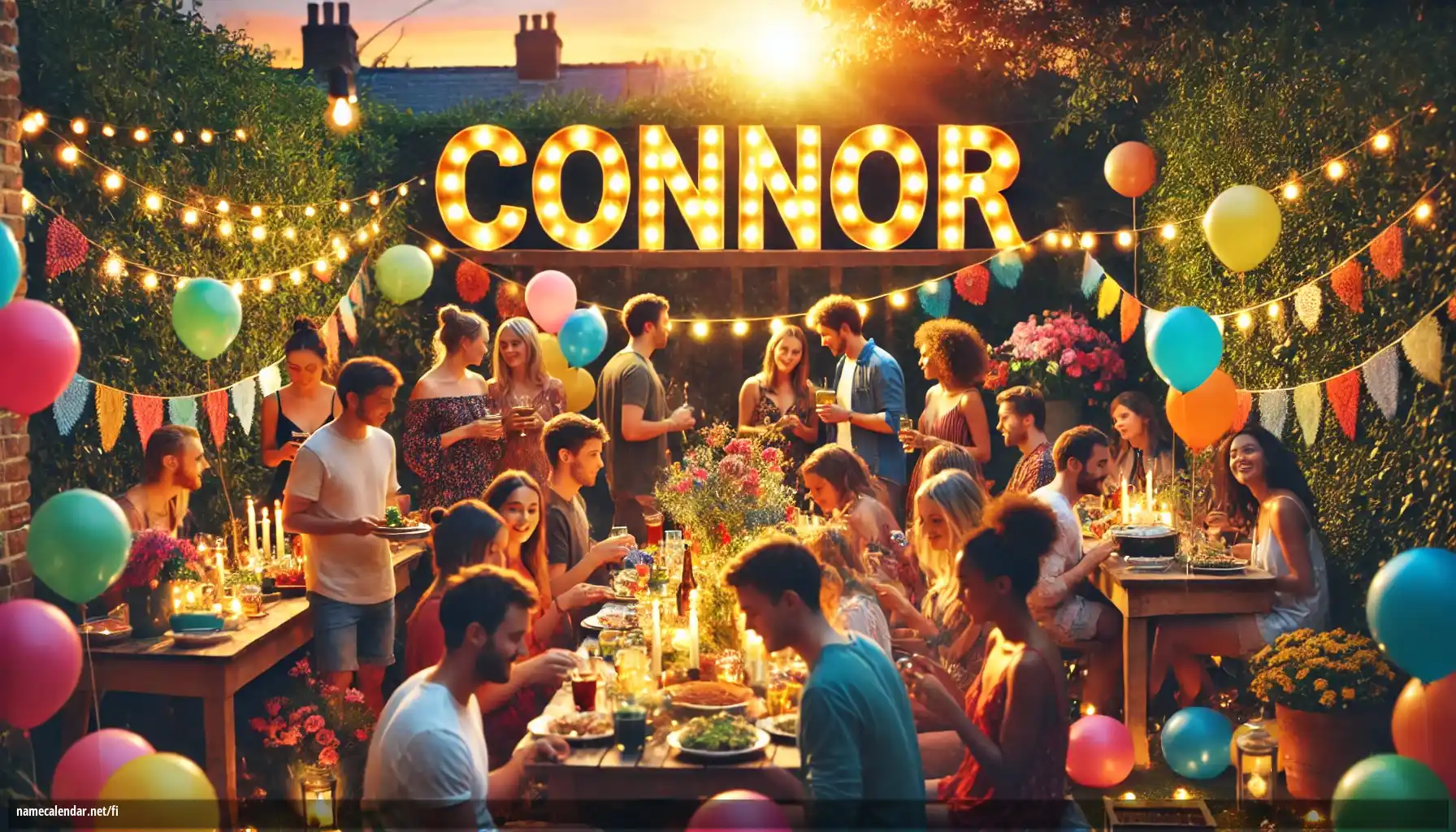 Nimipäivän ja nimen juhliminen - Connor