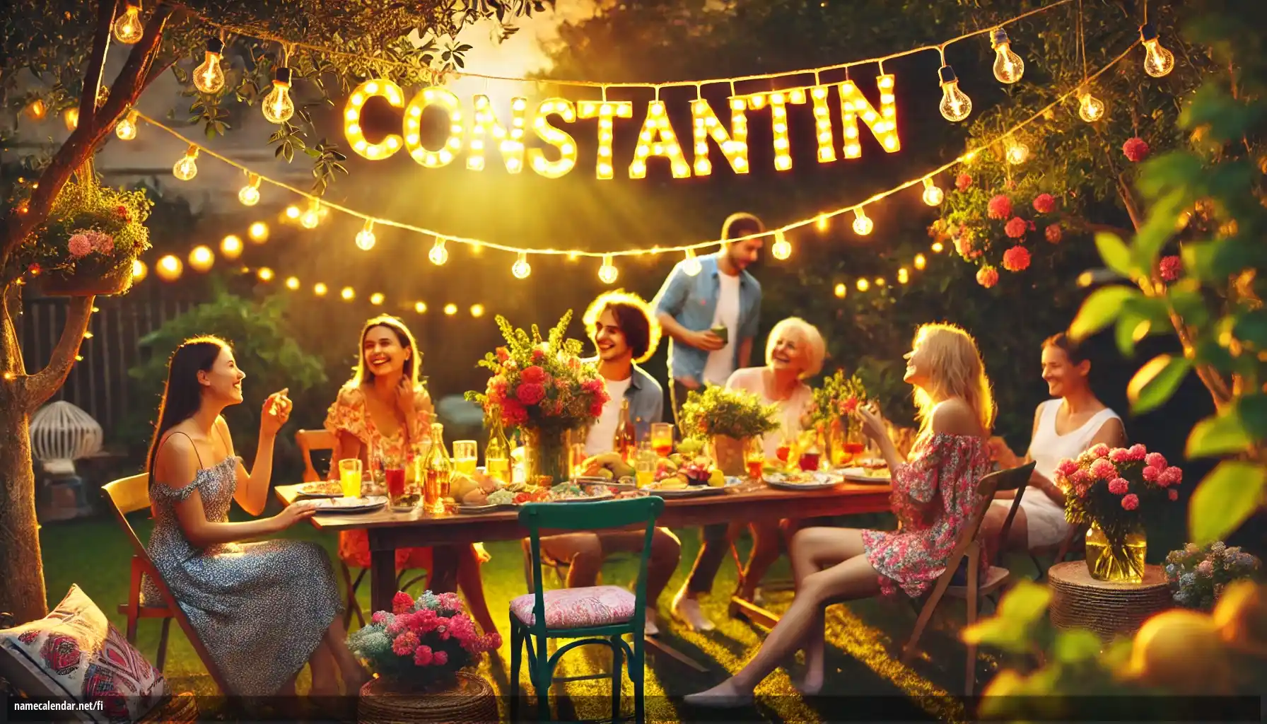 Nimipäivän ja nimen juhliminen - Constantin