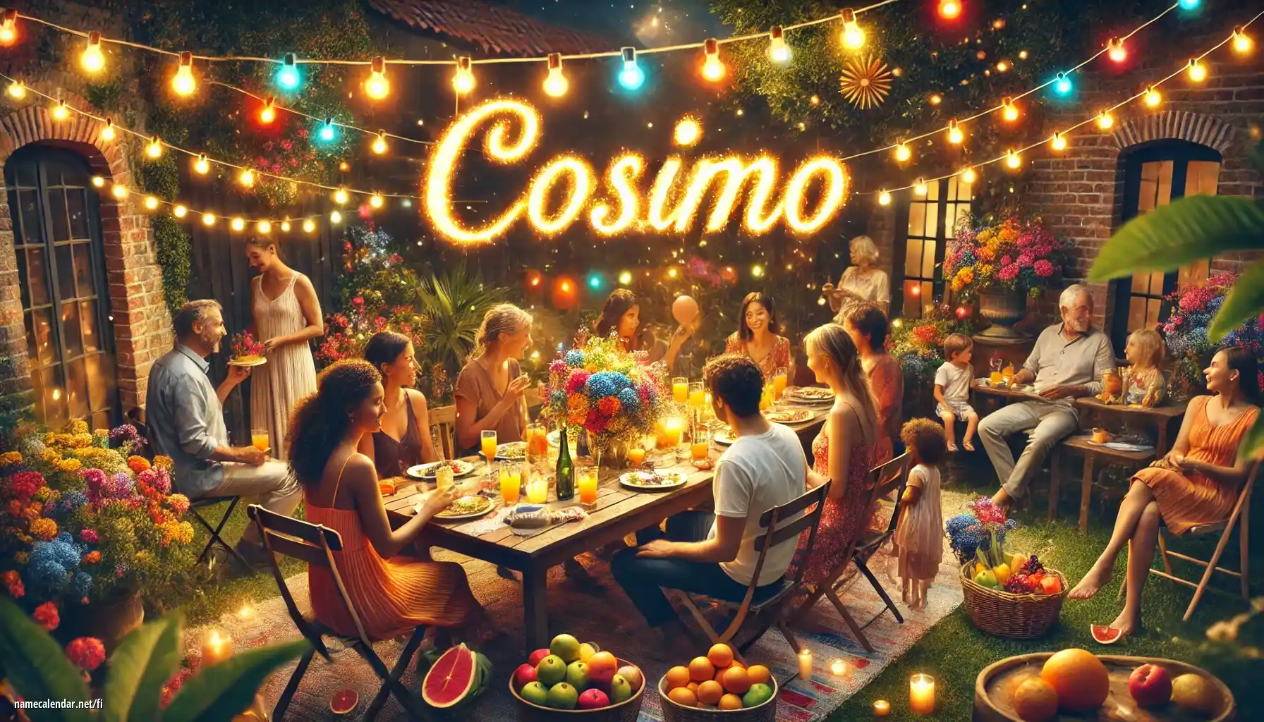 Nimipäivän ja nimen juhliminen - Cosimo