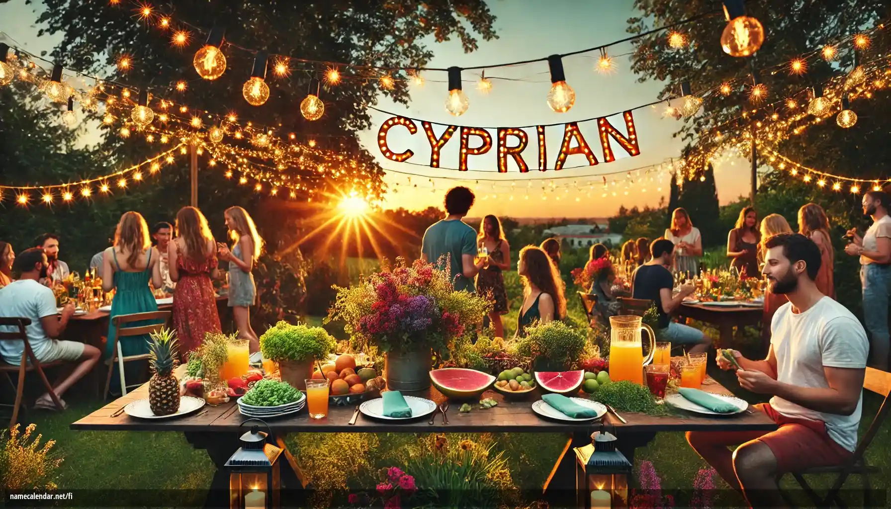 Nimipäivän ja nimen juhliminen - Cyprian