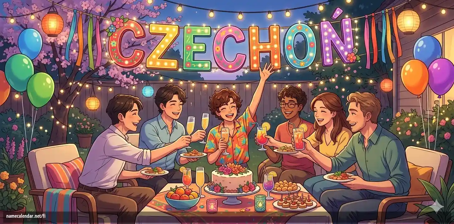 Nimipäivän ja nimen juhliminen - Czechoń