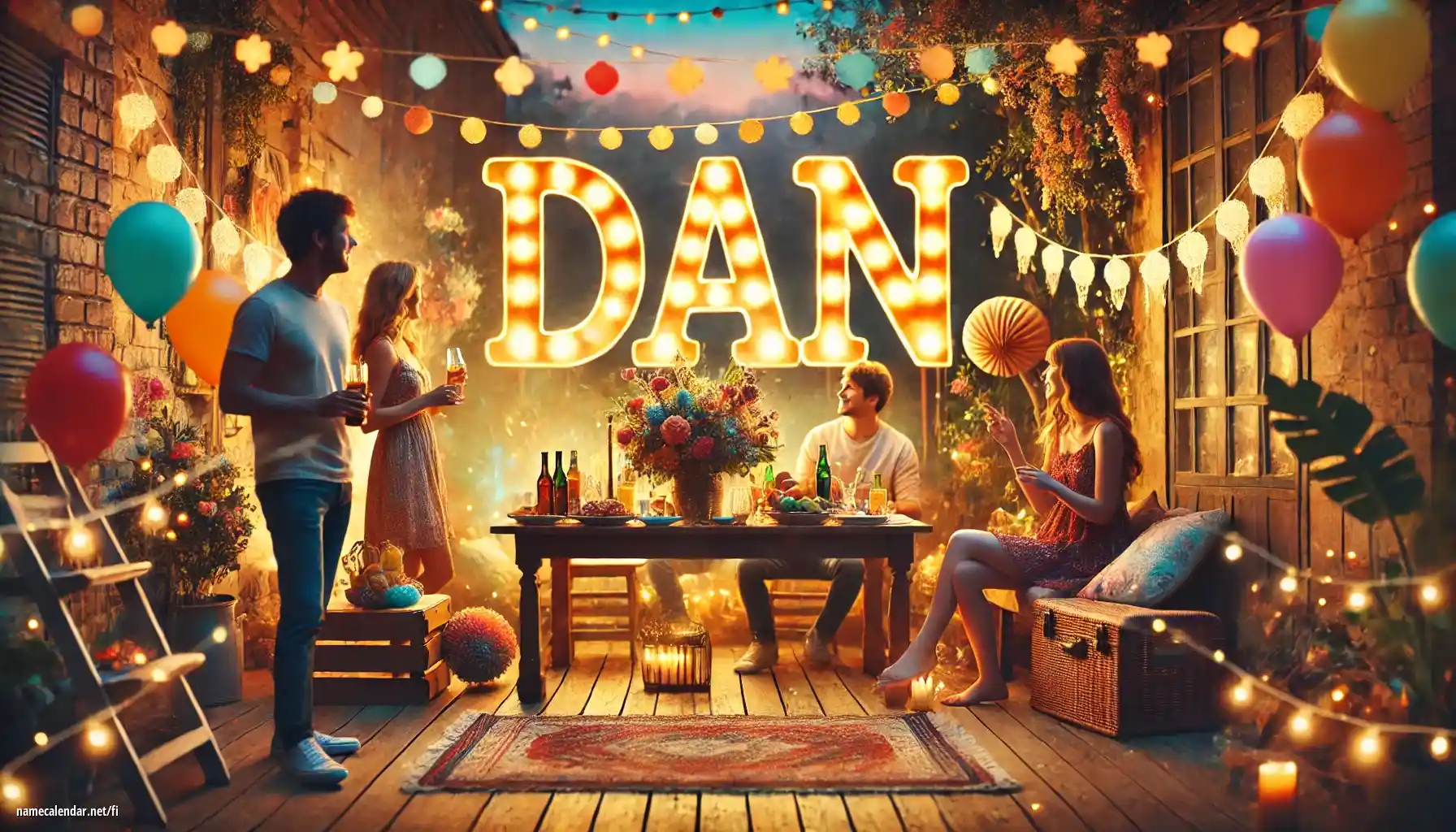 Nimipäivän ja nimen juhliminen - Dan