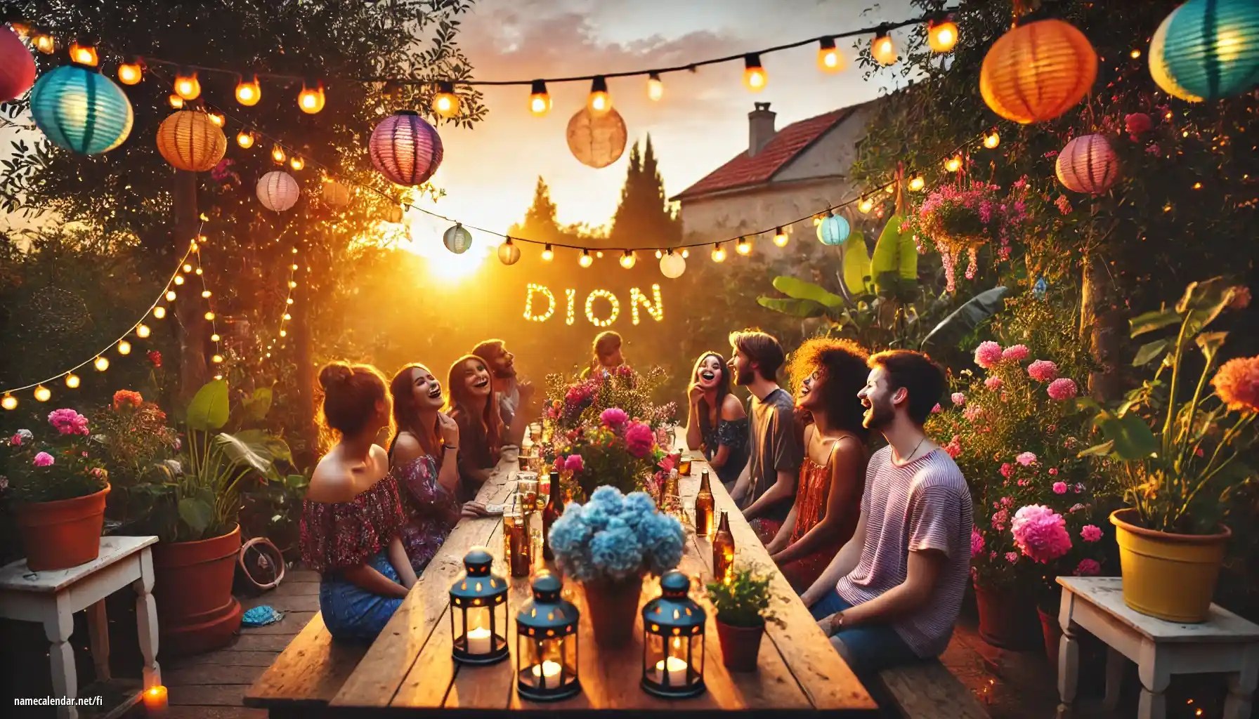 Nimipäivän ja nimen juhliminen - Dion