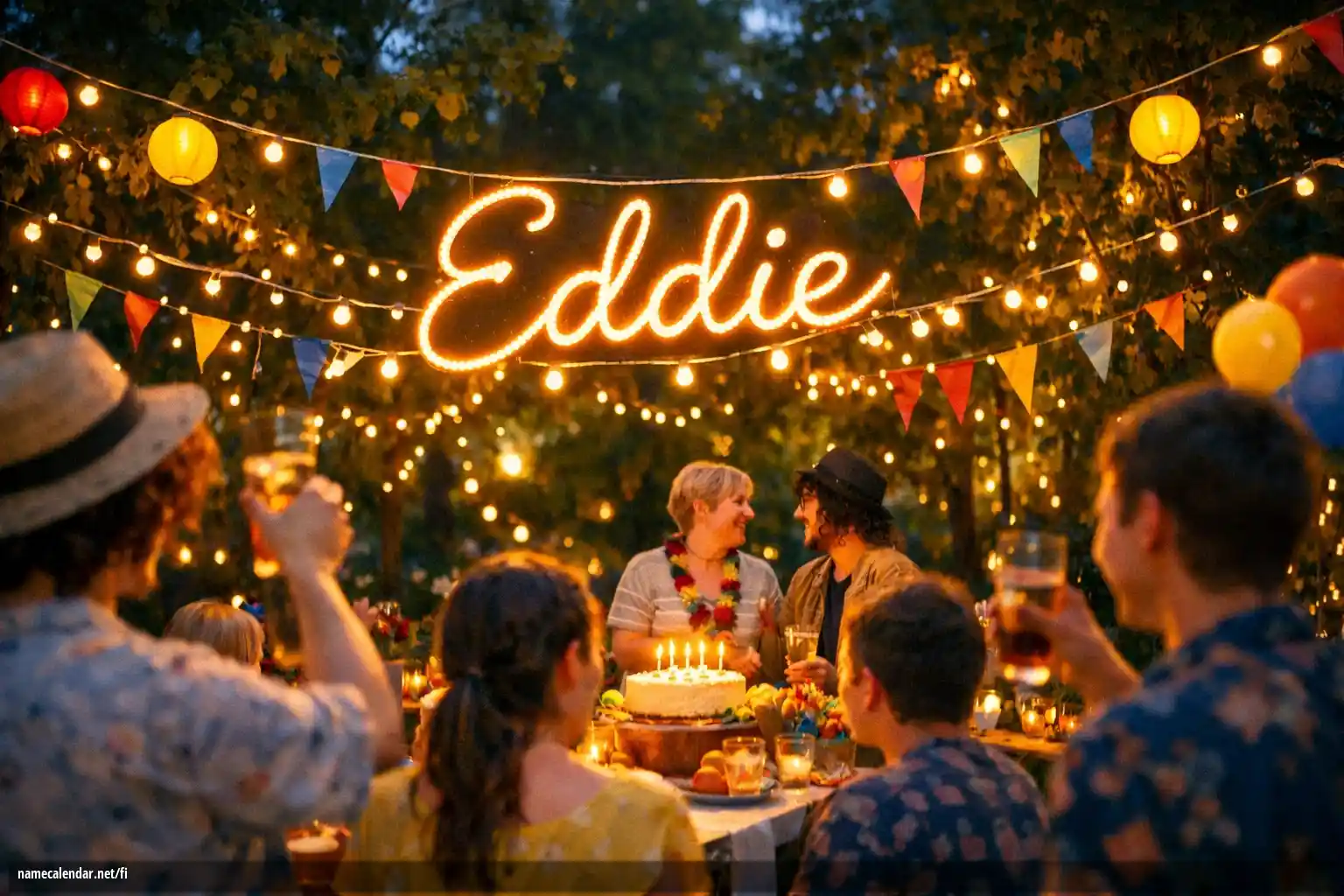 Nimipäivän ja nimen juhliminen - Eddie