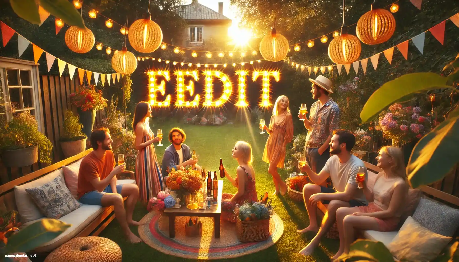 Nimipäivän ja nimen juhliminen - Eedit