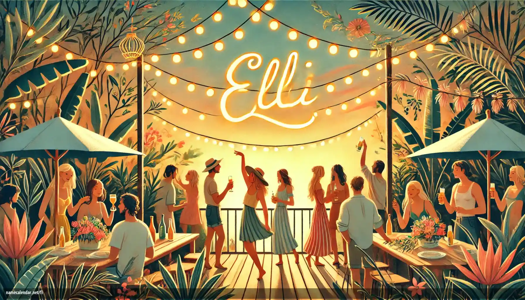 Nimipäivän ja nimen juhliminen - Elli