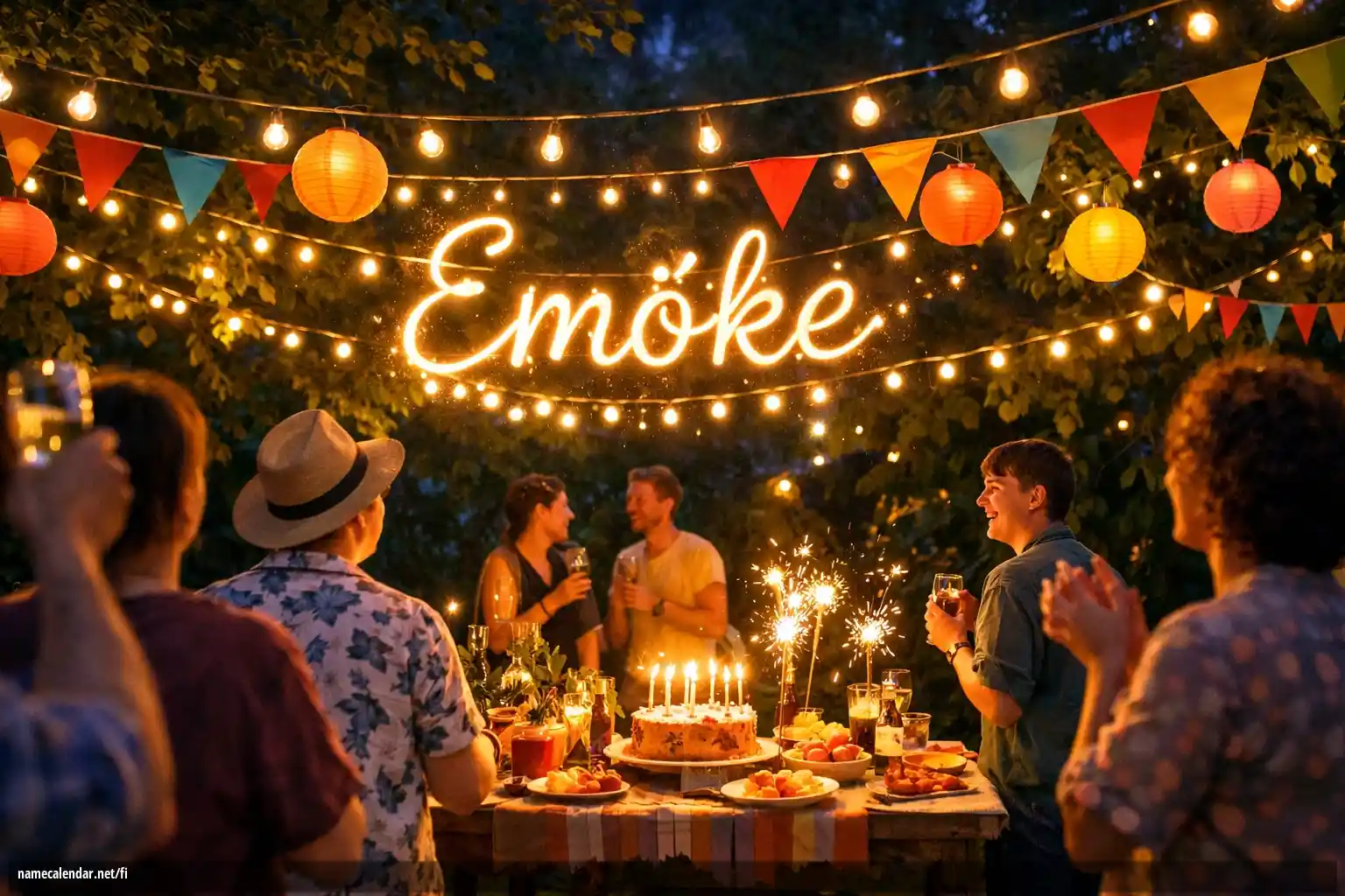 Nimipäivän ja nimen juhliminen - Emőke