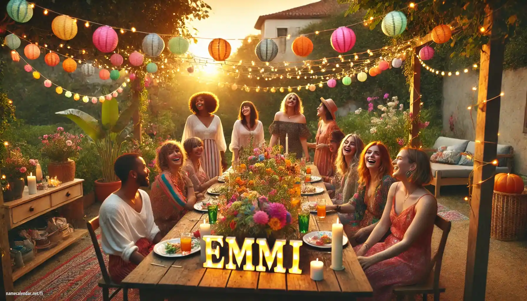 Nimipäivän ja nimen juhliminen - Emmi