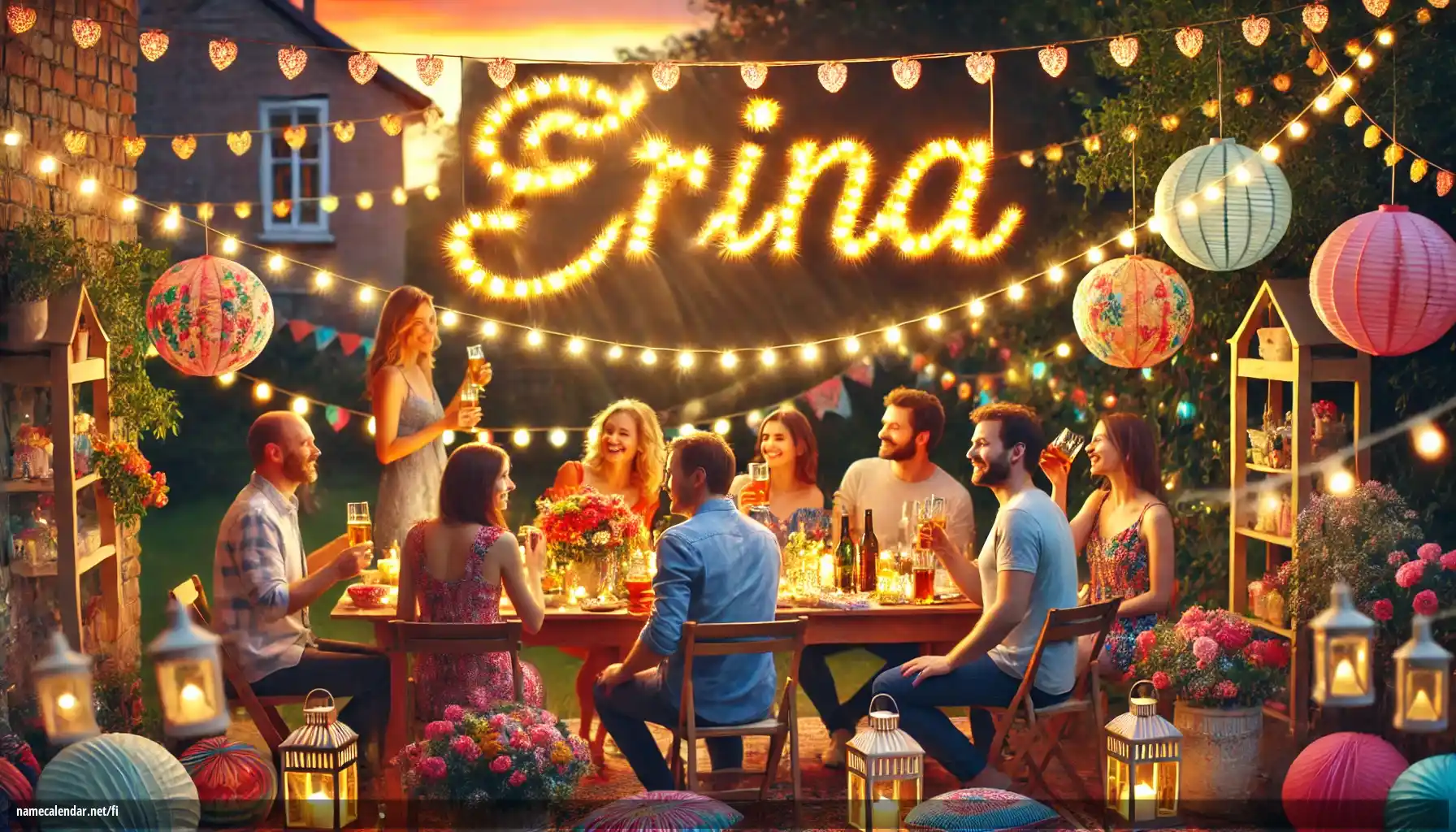 Nimipäivän ja nimen juhliminen - Erina