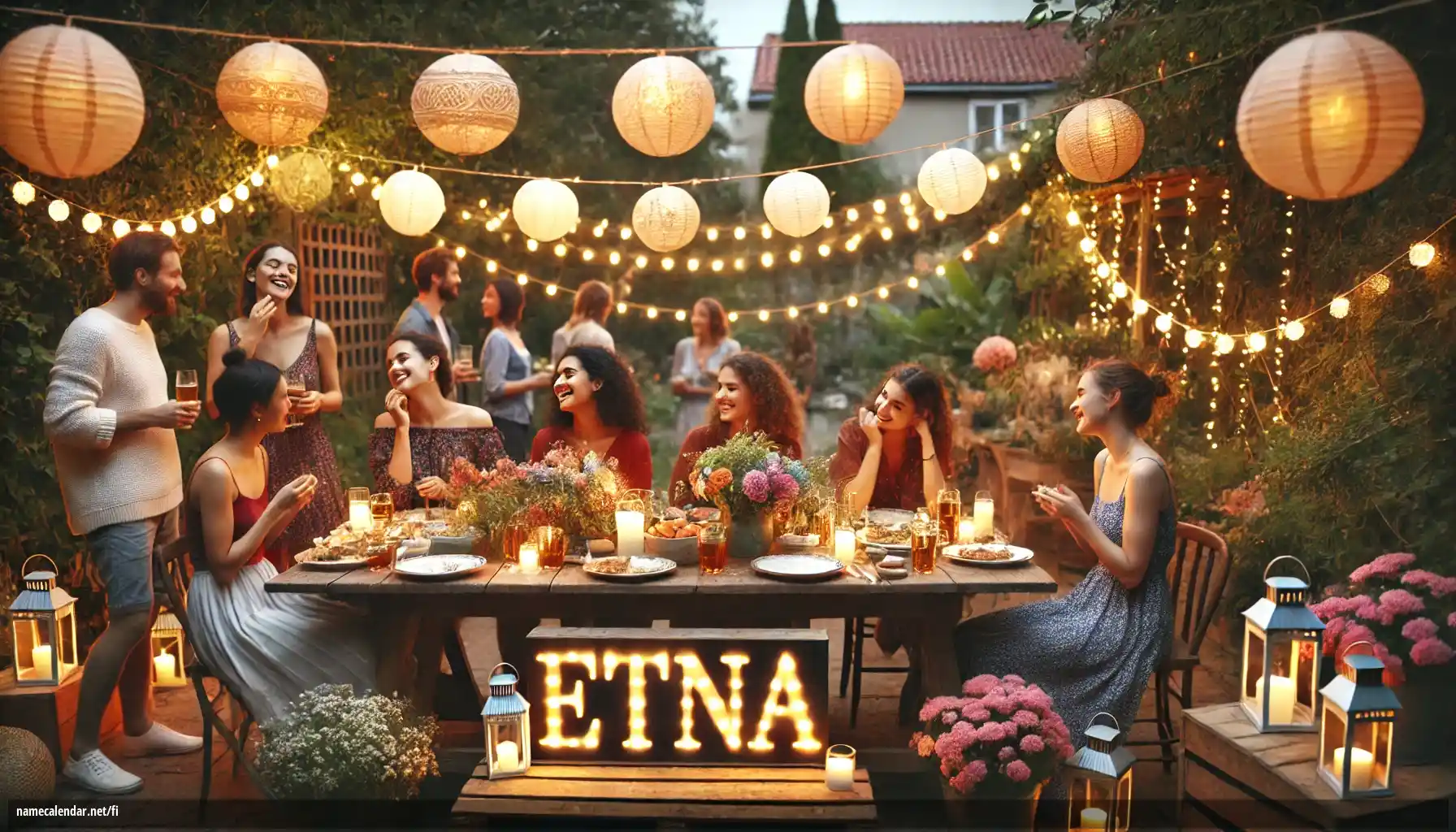 Nimipäivän ja nimen juhliminen - Etna