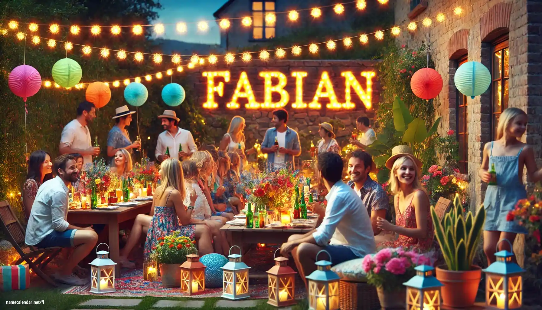 Nimipäivän ja nimen juhliminen - Fabián