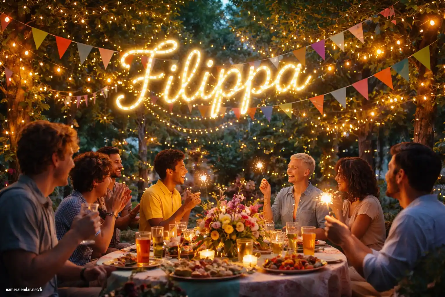 Nimipäivän ja nimen juhliminen - Filippa