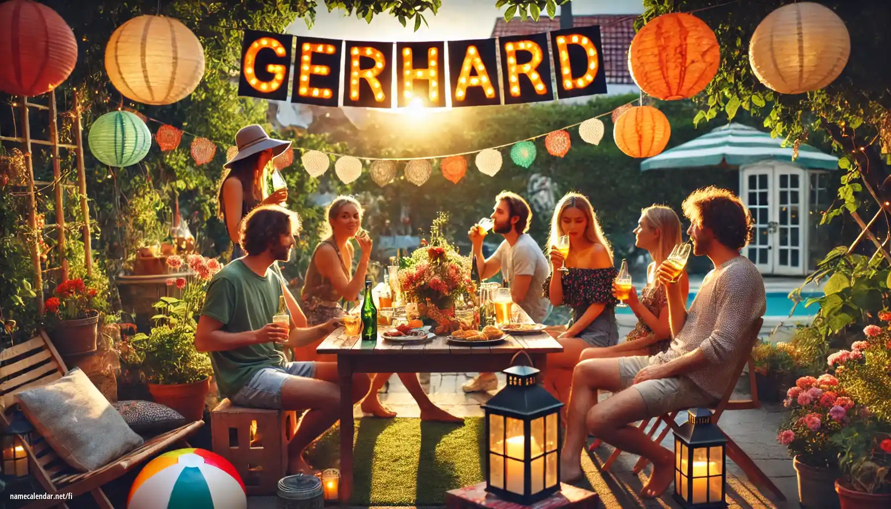 Nimipäivän ja nimen juhliminen - Gerhard