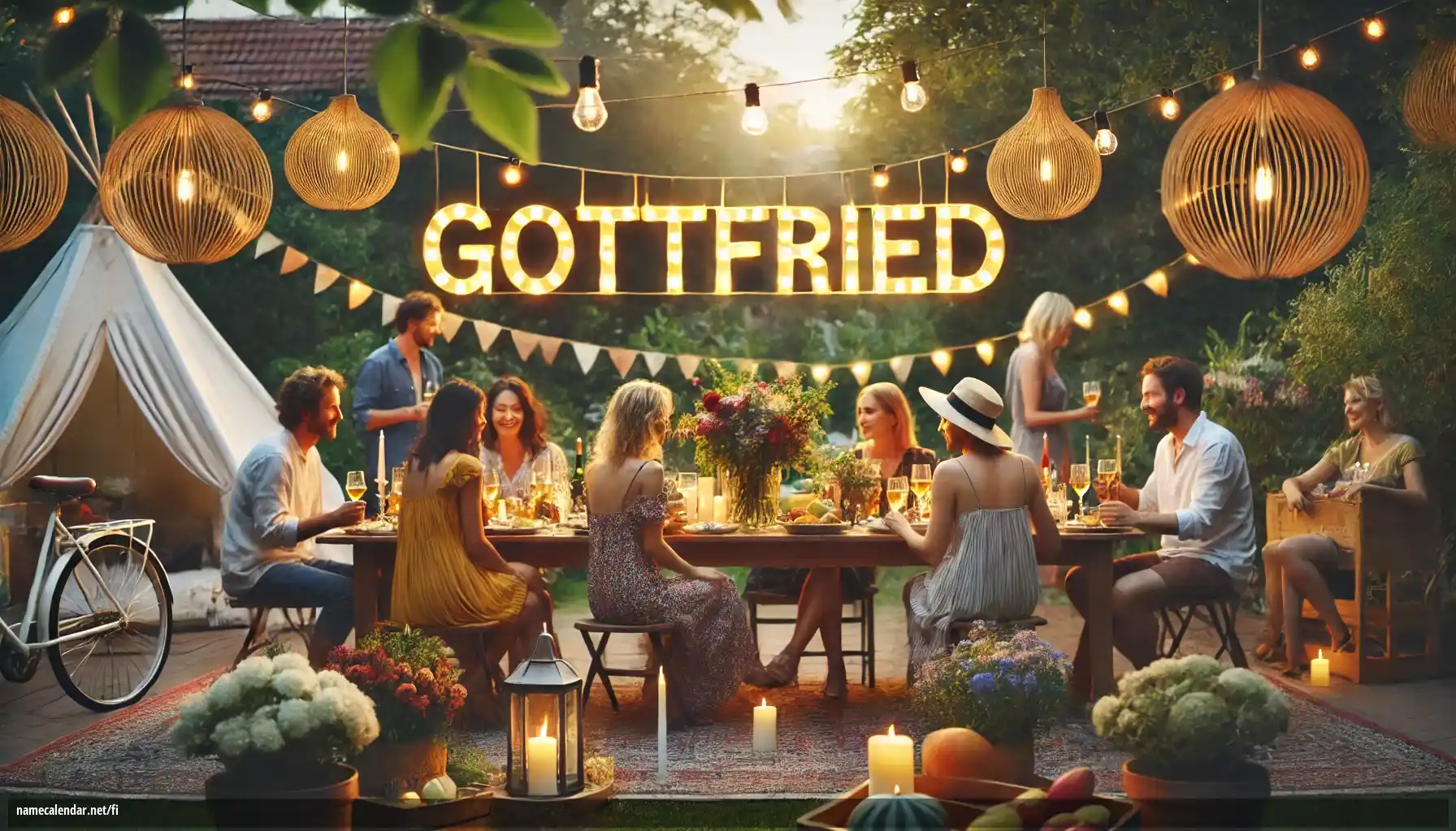 Nimipäivän ja nimen juhliminen - Gottfried