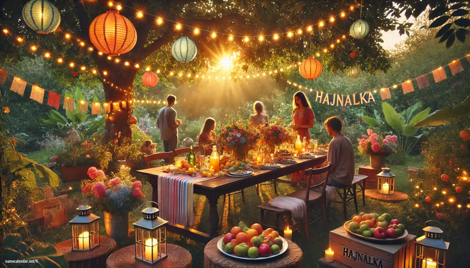 Nimipäivän ja nimen juhliminen - Hajnalka