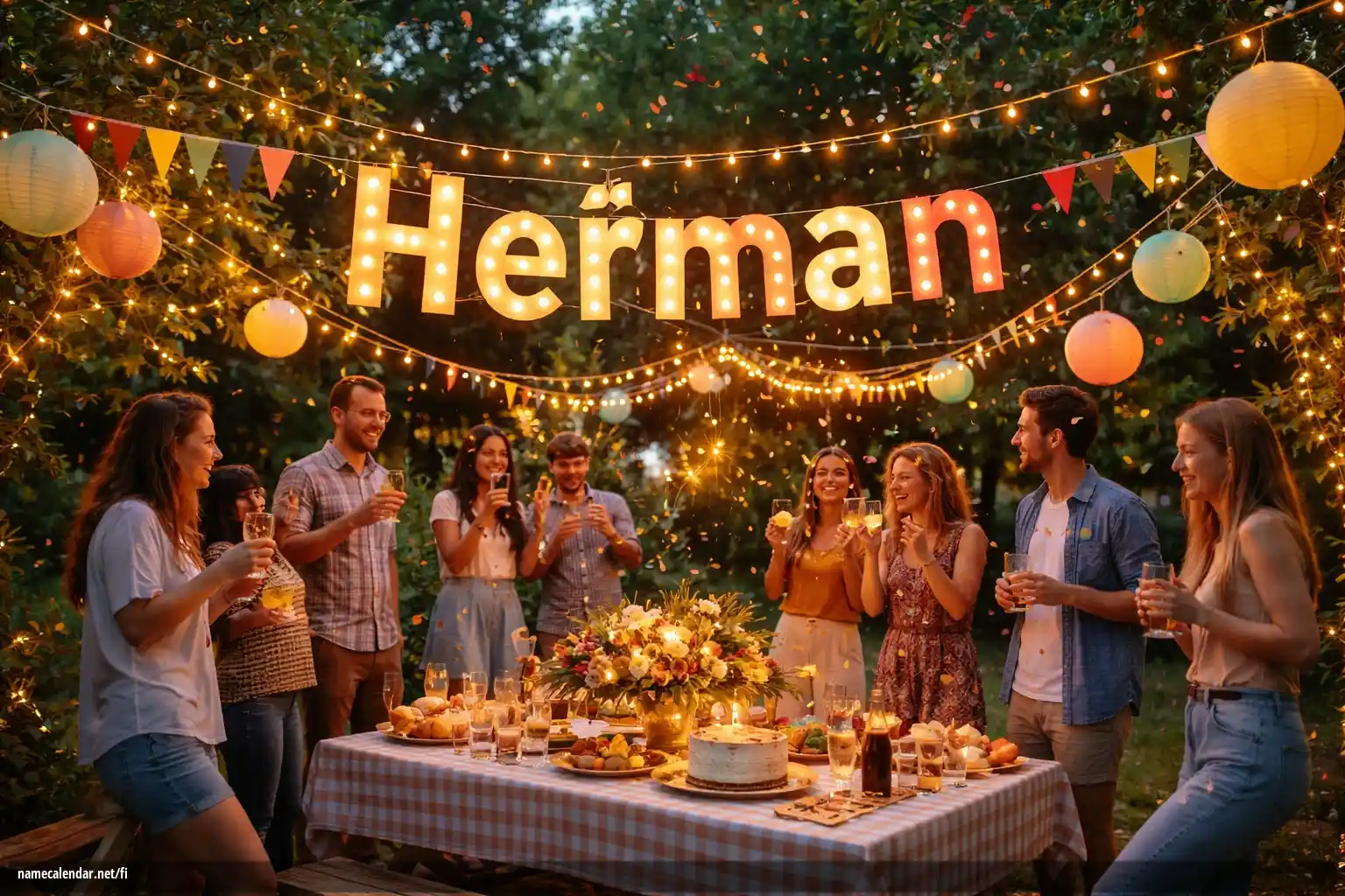 Nimipäivän ja nimen juhliminen - Heřman