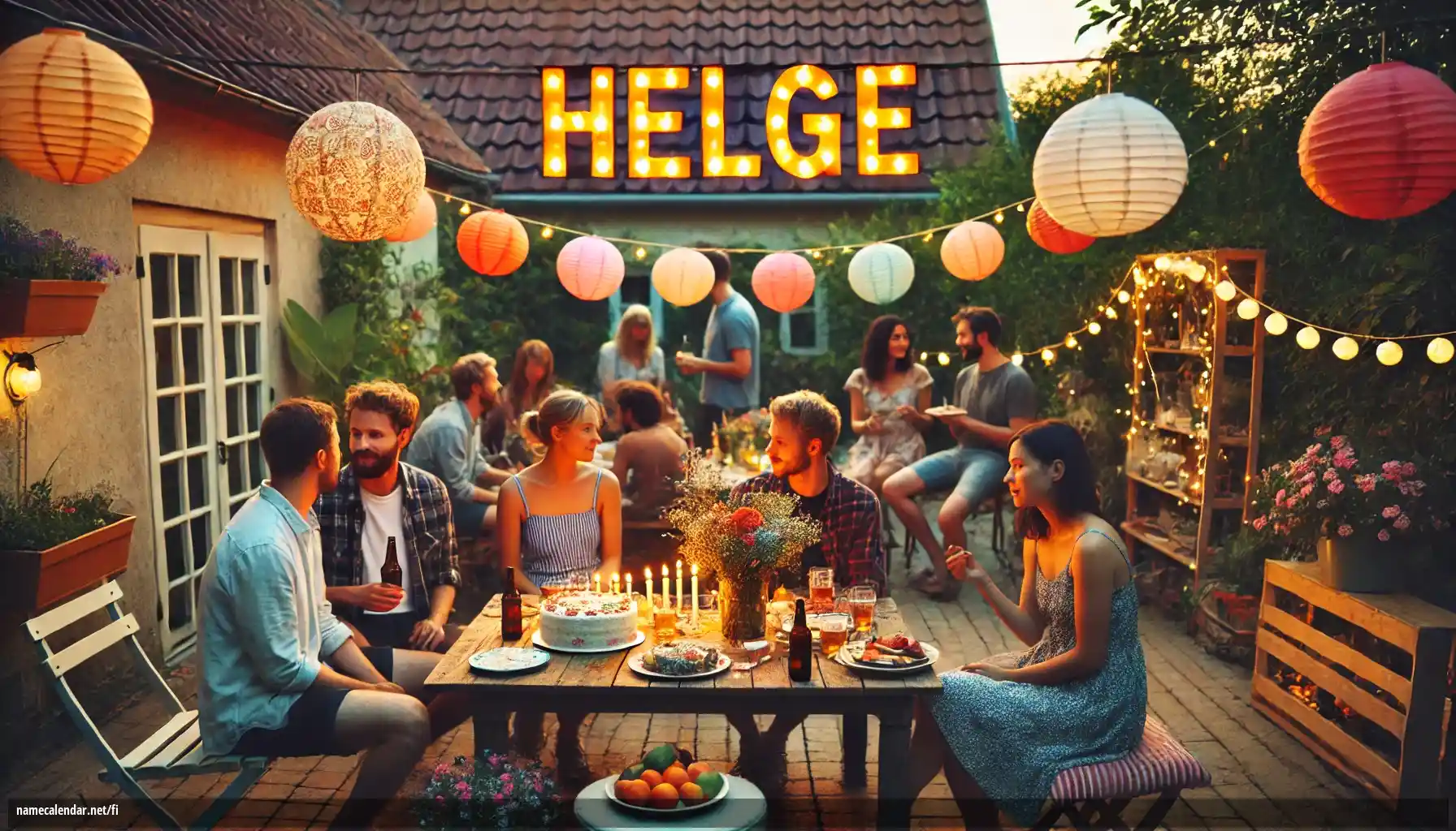 Nimipäivän ja nimen juhliminen - Helge