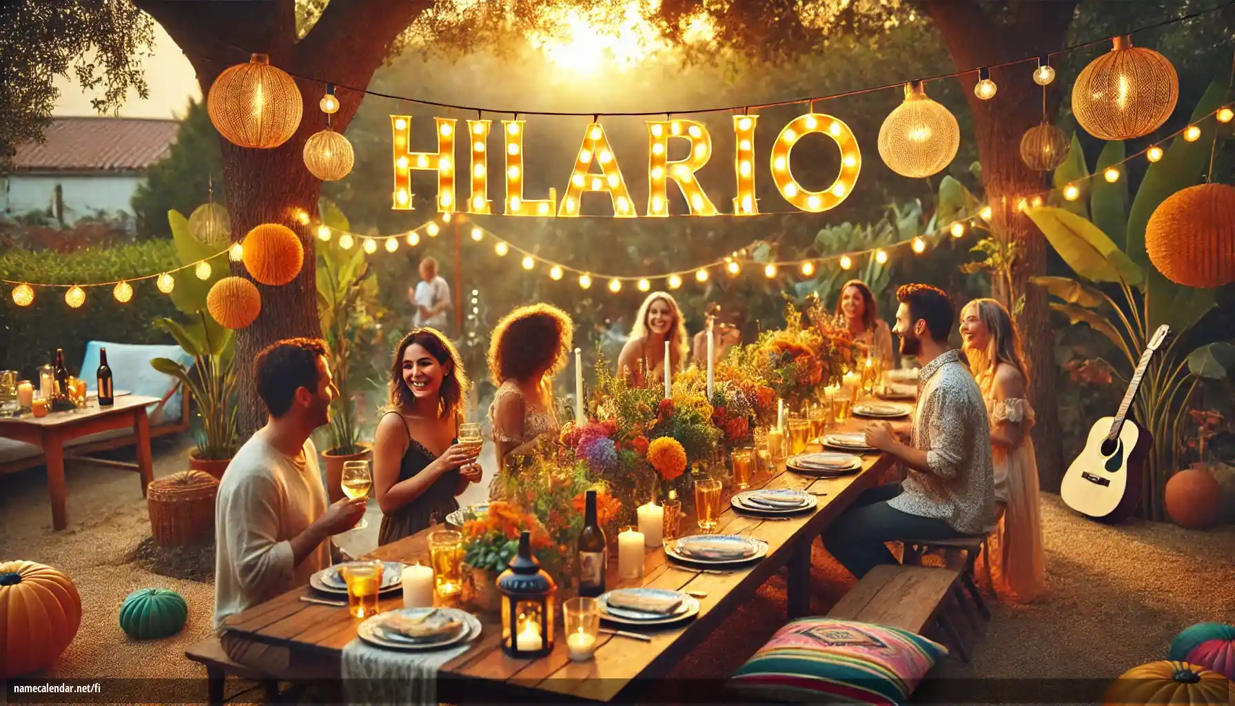 Nimipäivän ja nimen juhliminen - Hilario