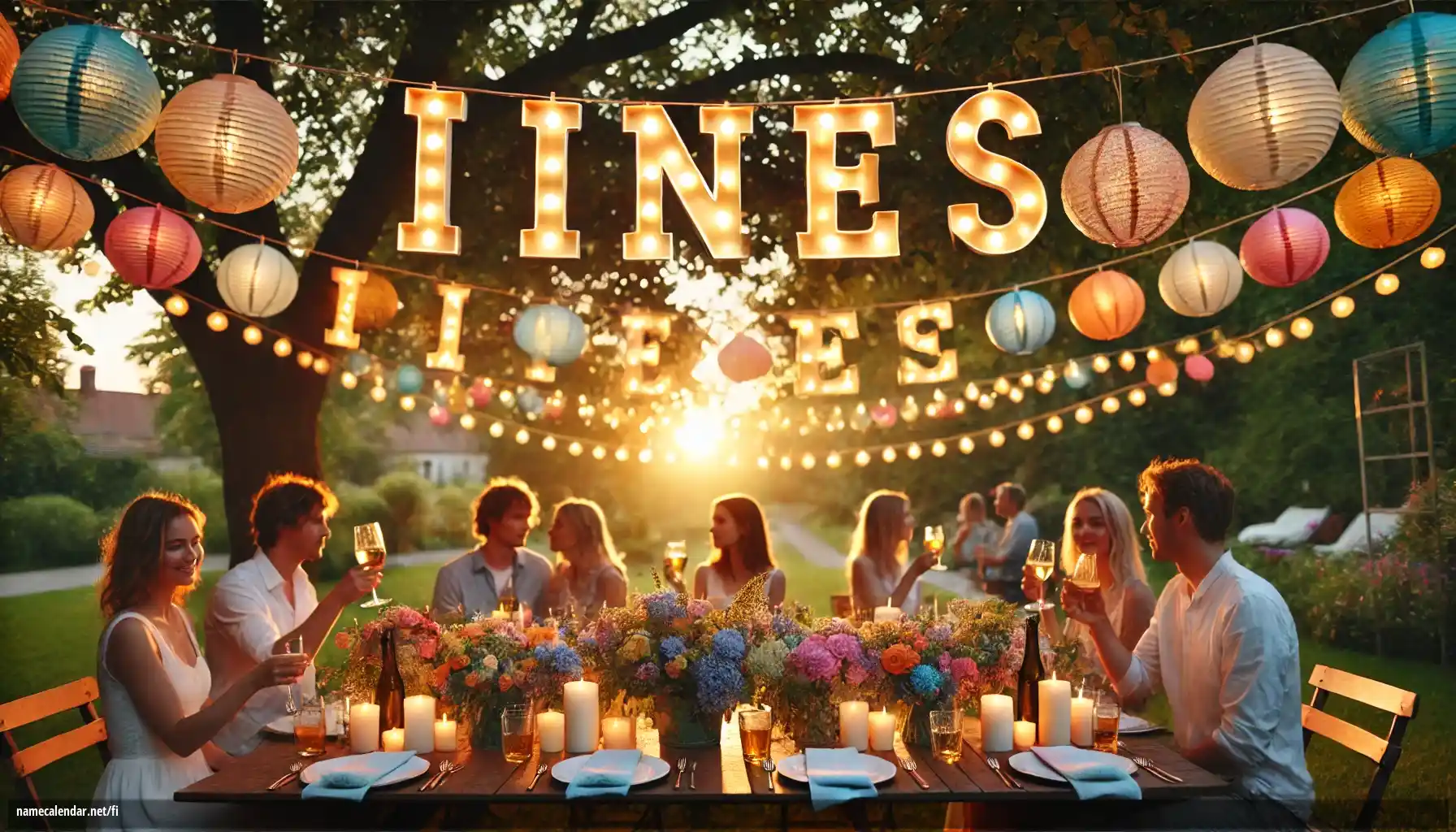 Nimipäivän ja nimen juhliminen - Iines