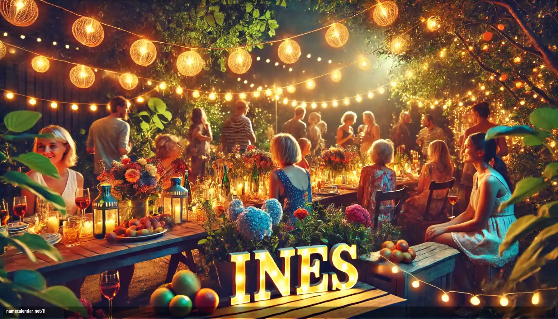 Nimipäivän ja nimen juhliminen - Inés