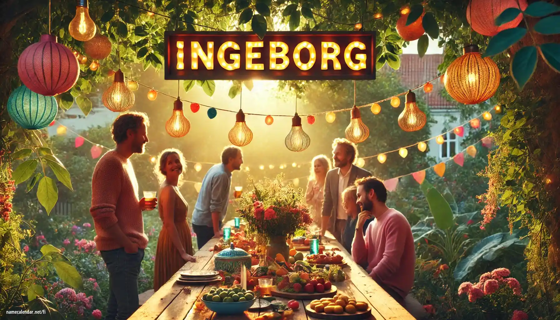 Nimipäivän ja nimen juhliminen - Ingeborg