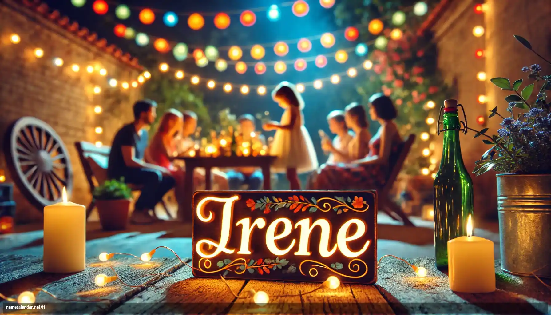 Nimipäivän ja nimen juhliminen - Irene