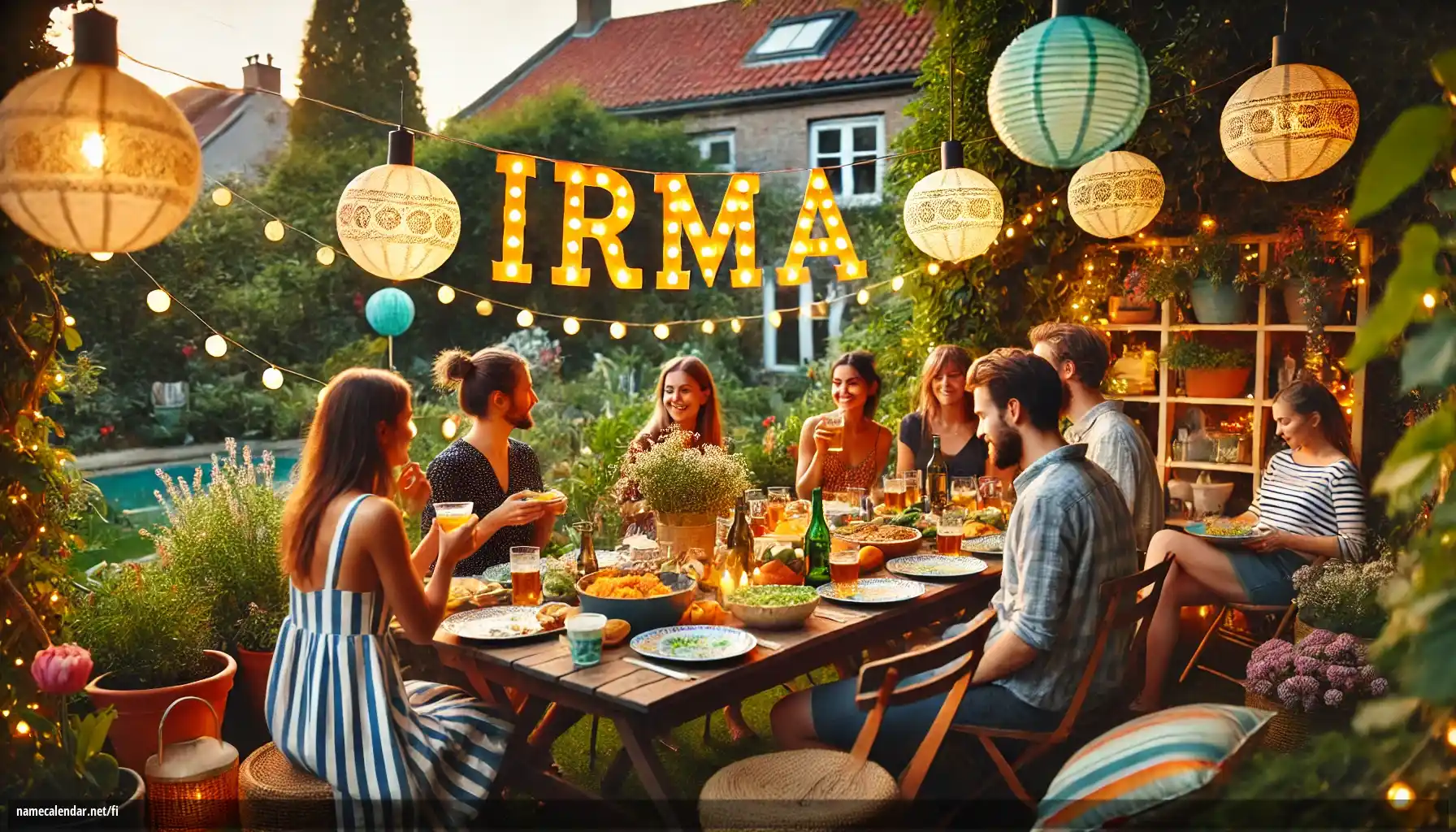 Nimipäivän ja nimen juhliminen - Irma