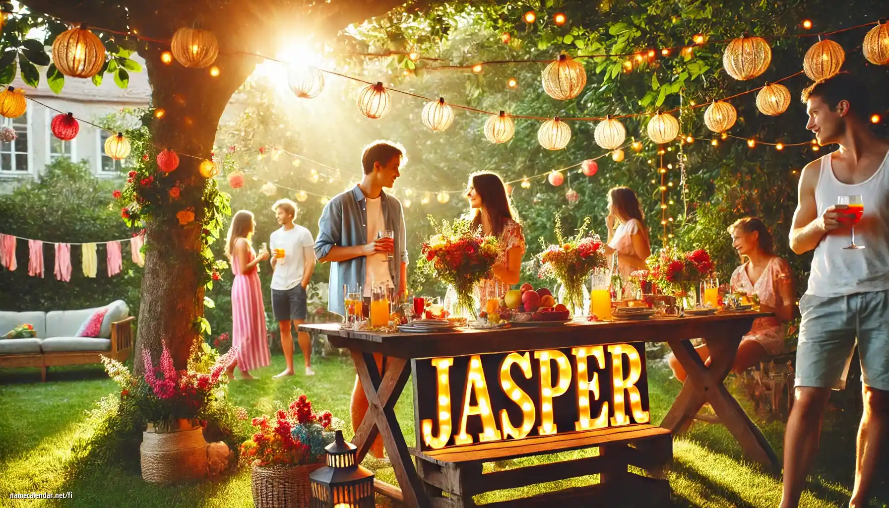 Nimipäivän ja nimen juhliminen - Jasper