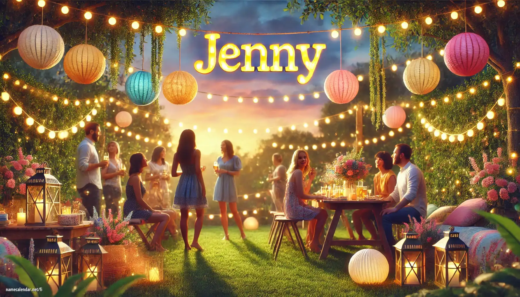 Nimipäivän ja nimen juhliminen - Jenny