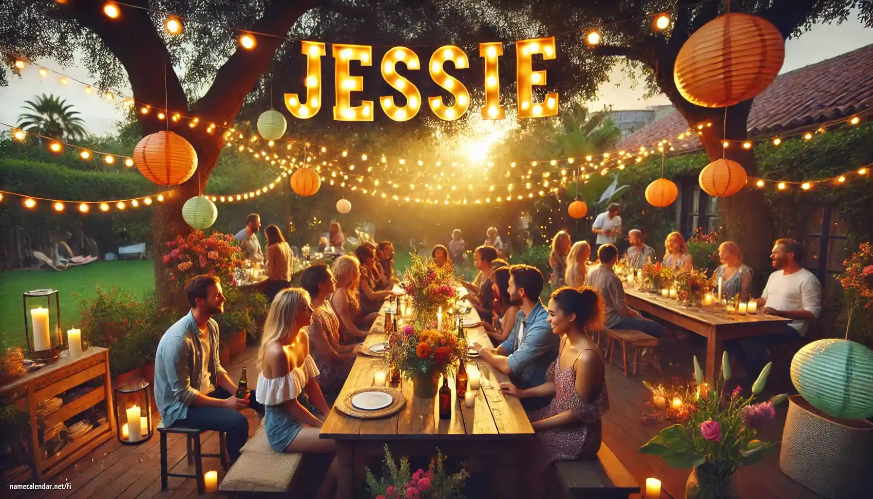 Nimipäivän ja nimen juhliminen - Jessie