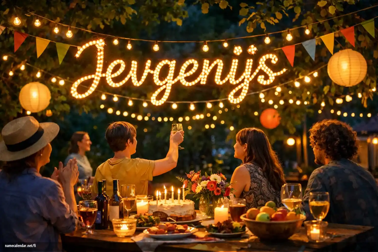 Nimipäivän ja nimen juhliminen - Jevgenijs