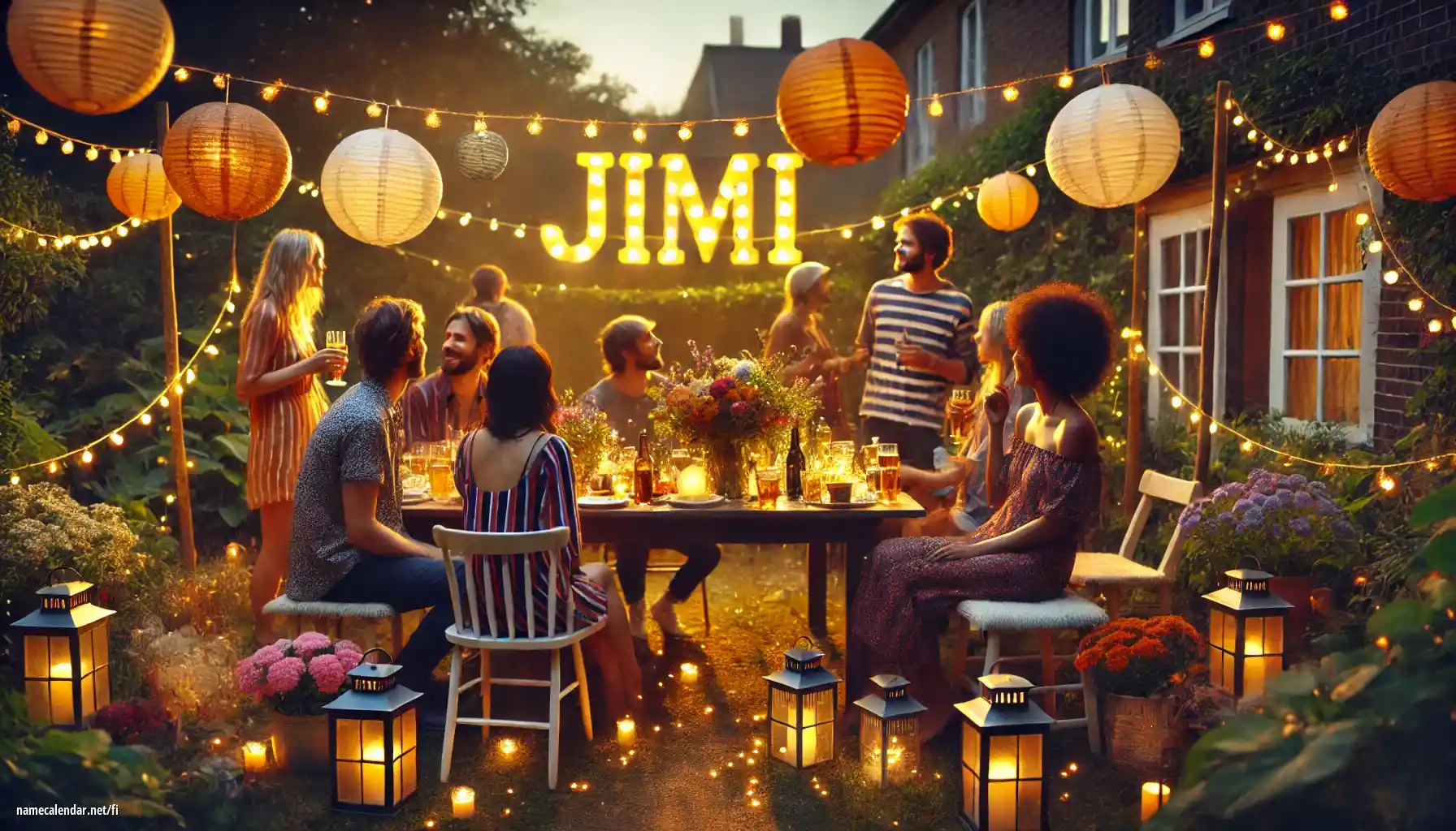Nimipäivän ja nimen juhliminen - Jimi