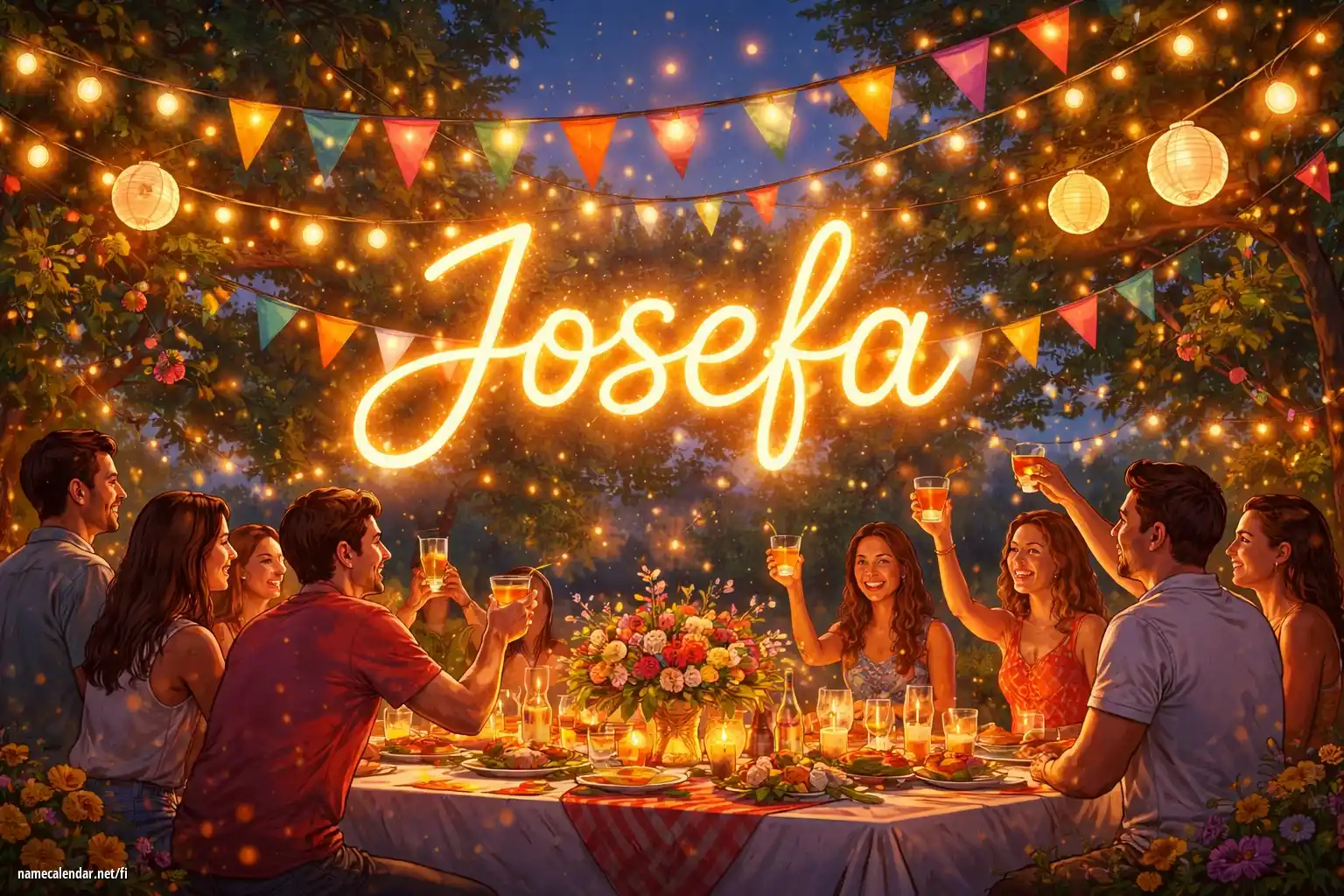 Nimipäivän ja nimen juhliminen - Josefa