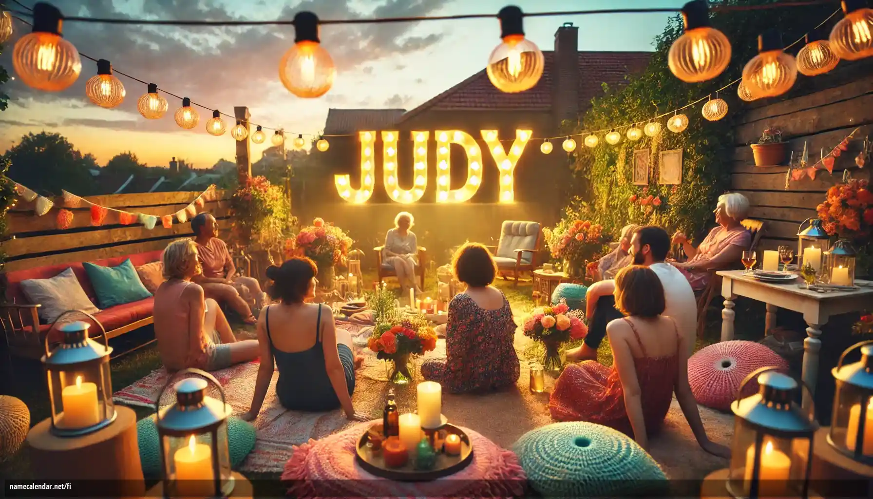 Nimipäivän ja nimen juhliminen - Judy