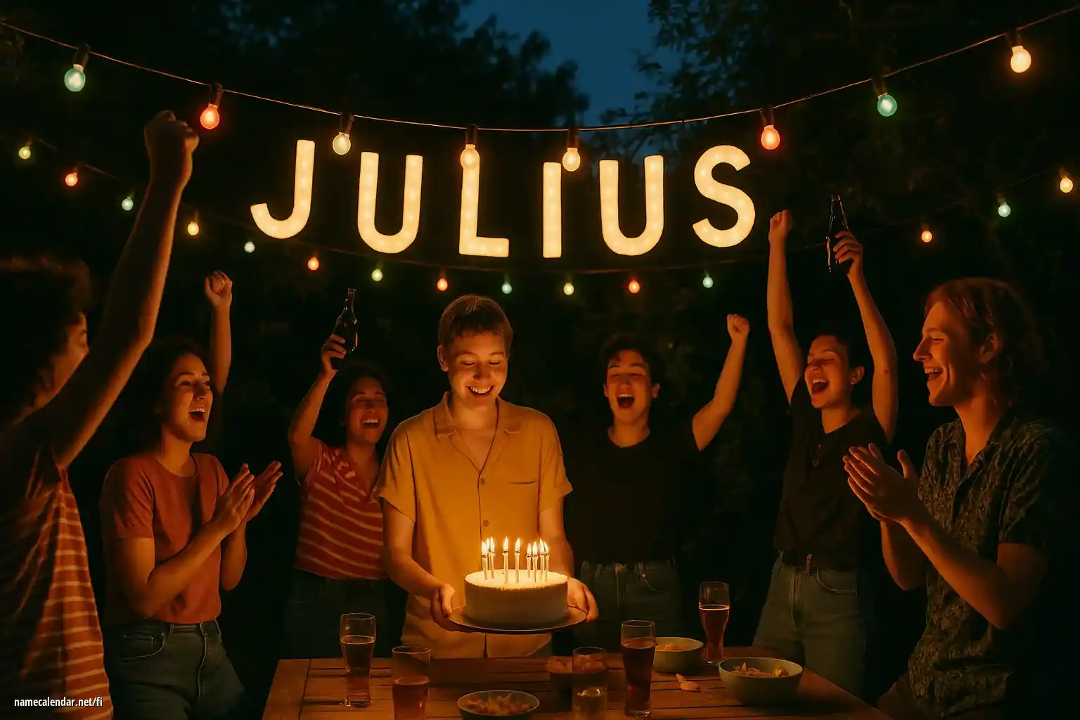 Nimipäivän ja nimen juhliminen - Julius