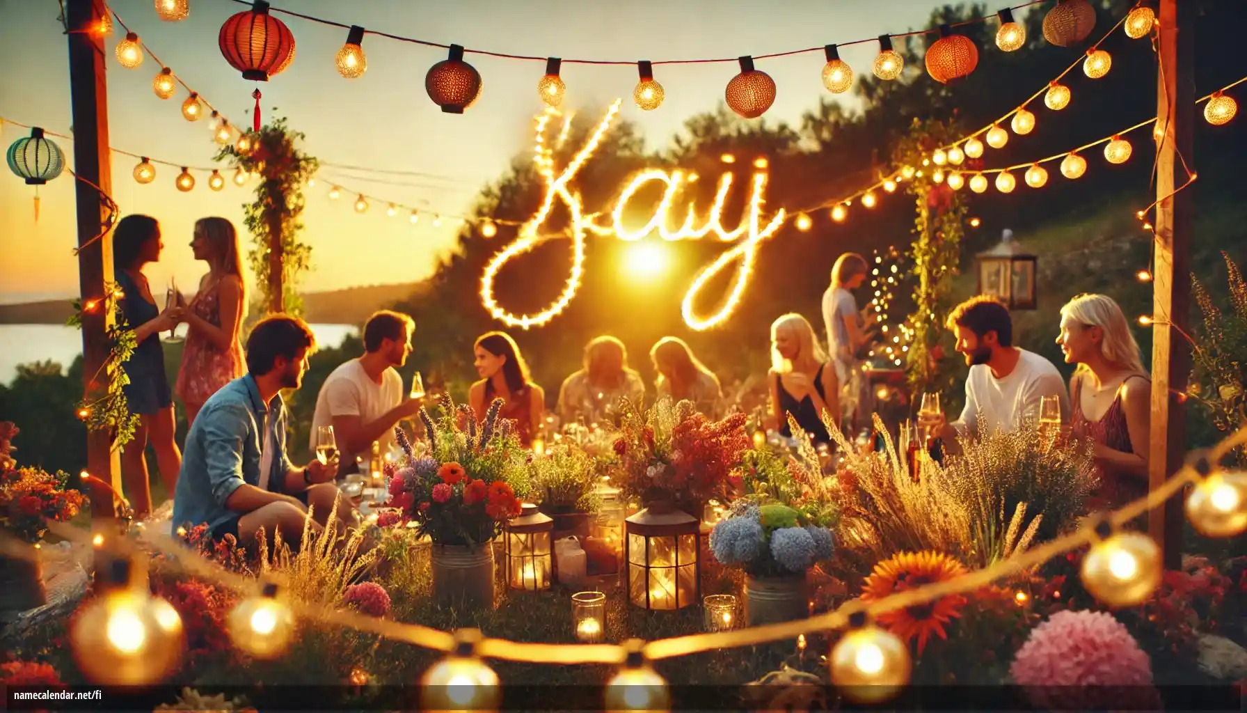 Nimipäivän ja nimen juhliminen - Kaj