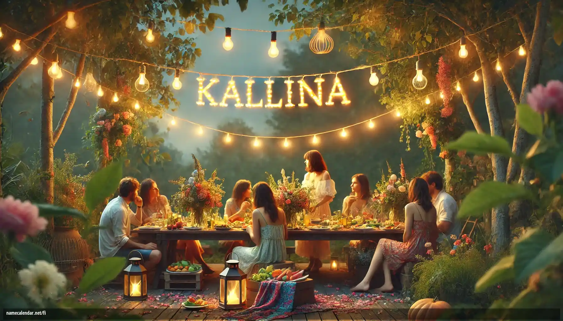 Nimipäivän ja nimen juhliminen - Kallina