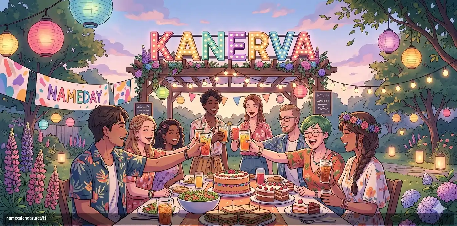 Nimipäivän ja nimen juhliminen - Kanerva
