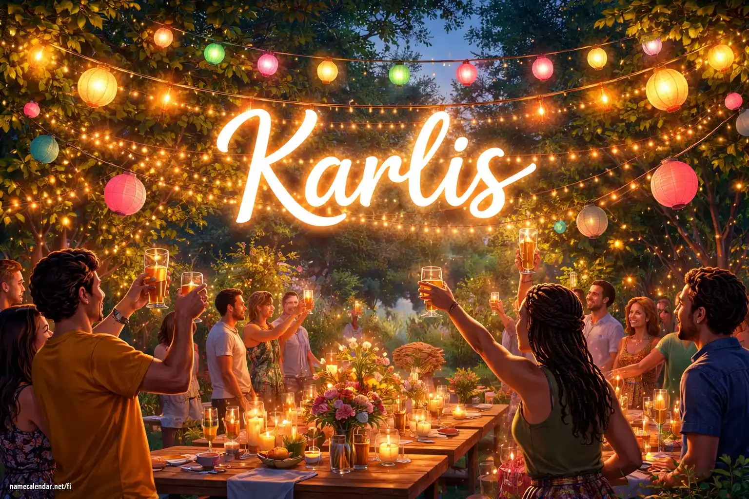 Nimipäivän ja nimen juhliminen - Karlis