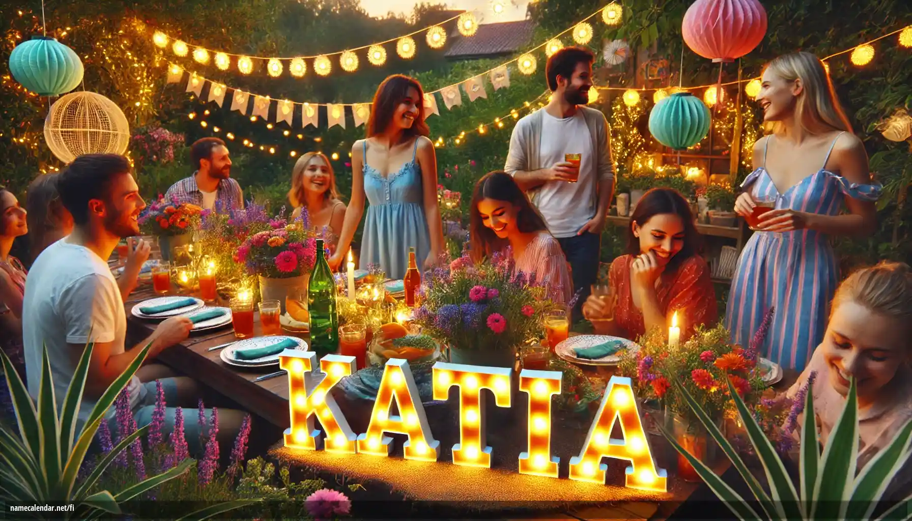 Nimipäivän ja nimen juhliminen - Katia