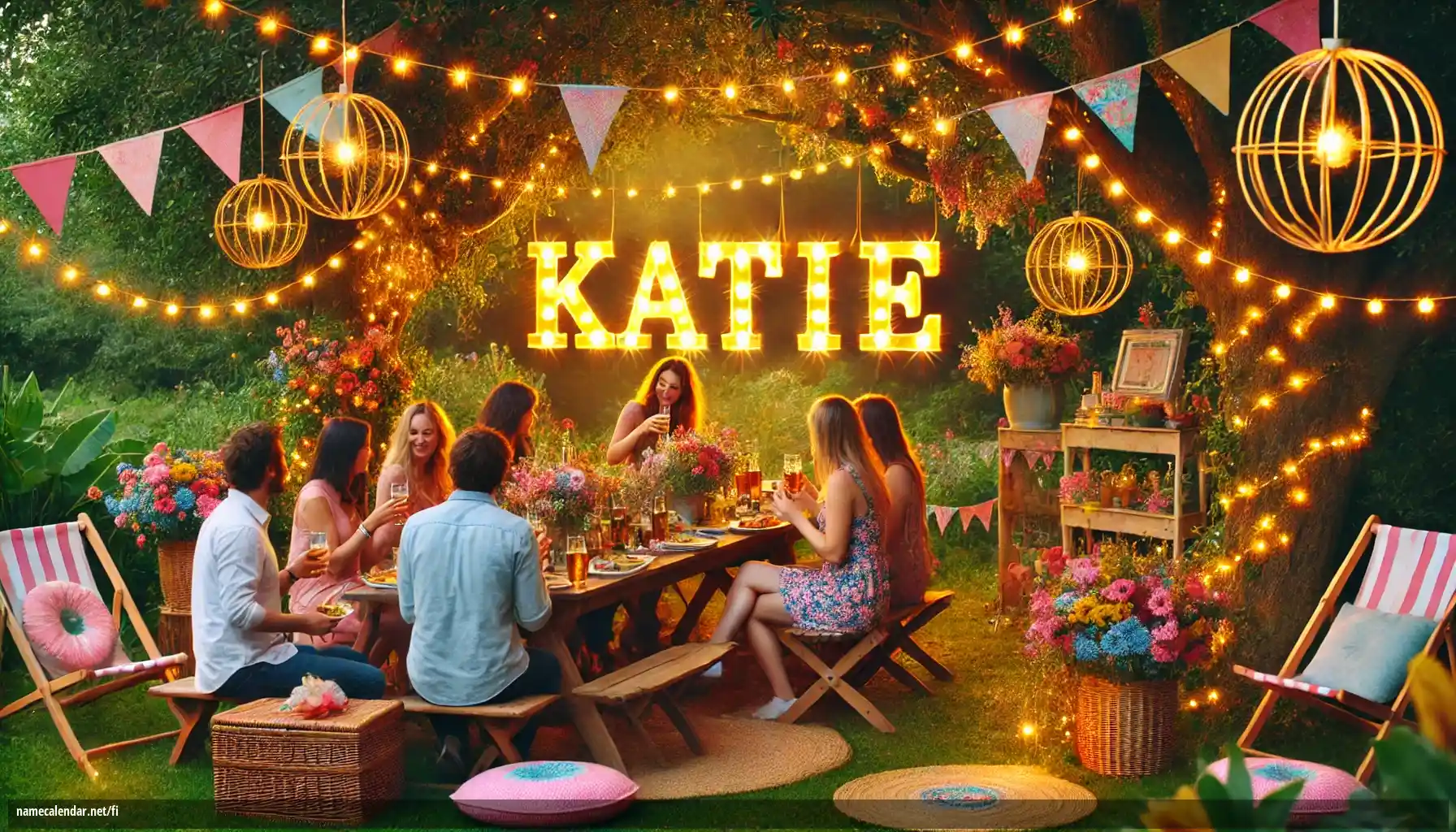 Nimipäivän ja nimen juhliminen - Katie