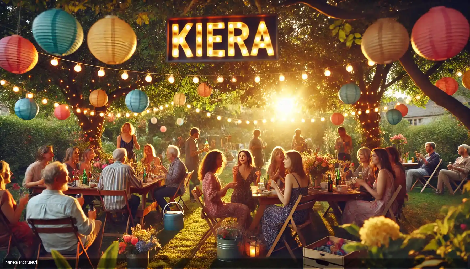Nimipäivän ja nimen juhliminen - Kiera