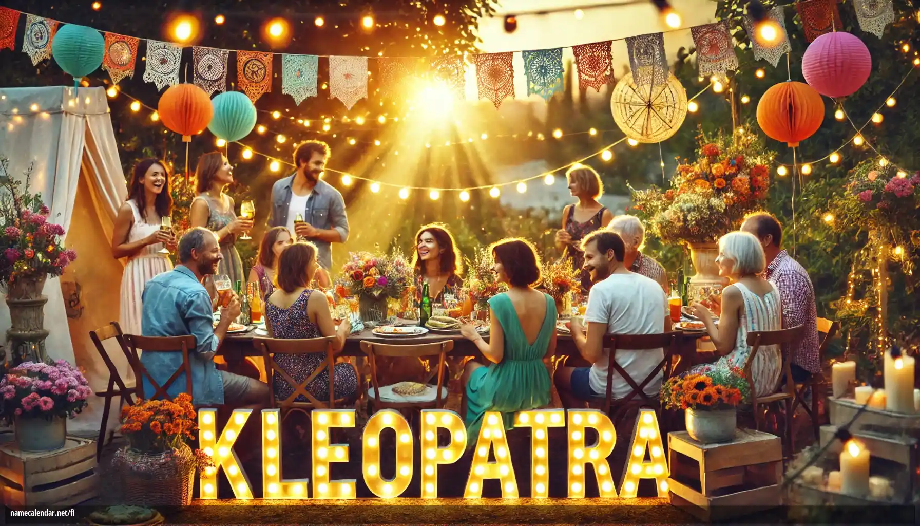 Nimipäivän ja nimen juhliminen - Kleopatra