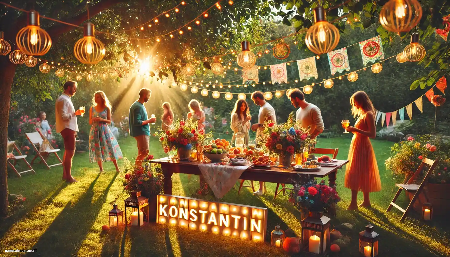 Nimipäivän ja nimen juhliminen - Konstantin