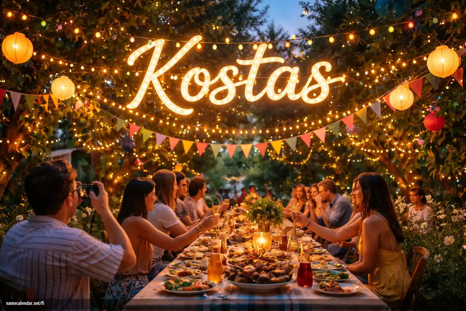 Nimipäivän ja nimen juhliminen - Kostas