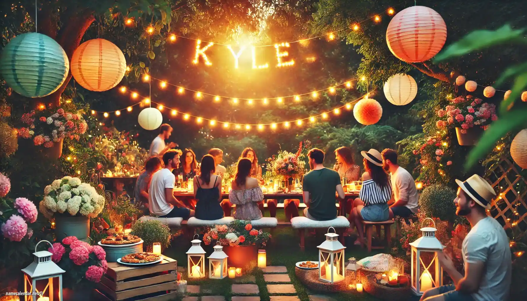 Nimipäivän ja nimen juhliminen - Kyle