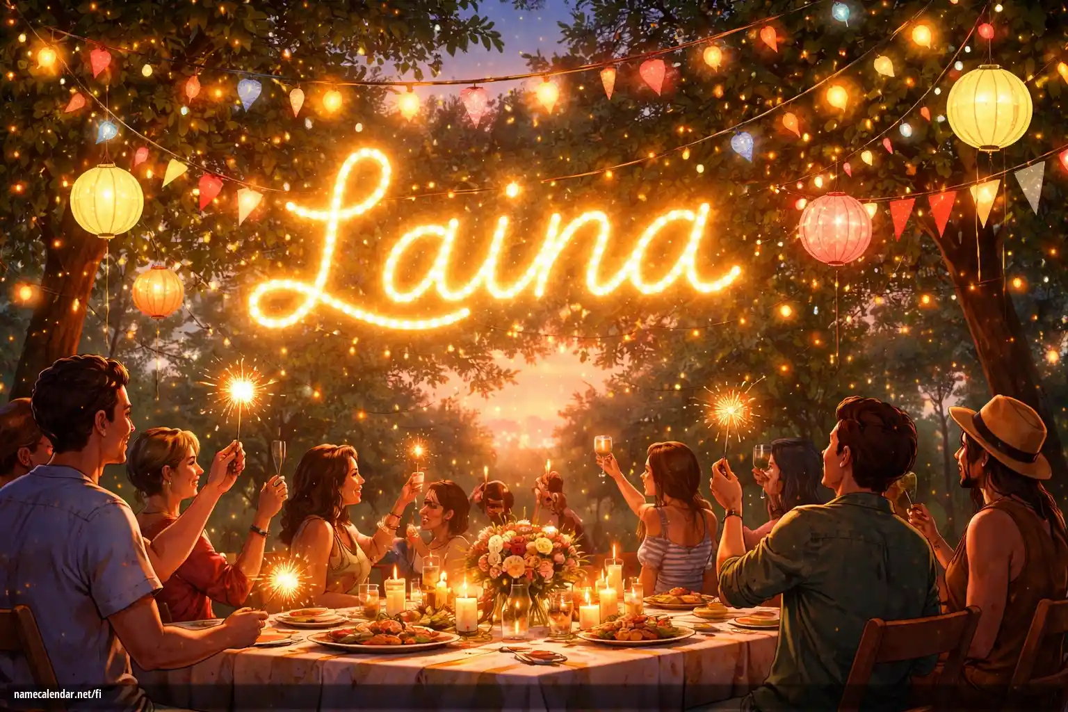 Nimipäivän ja nimen juhliminen - Laina