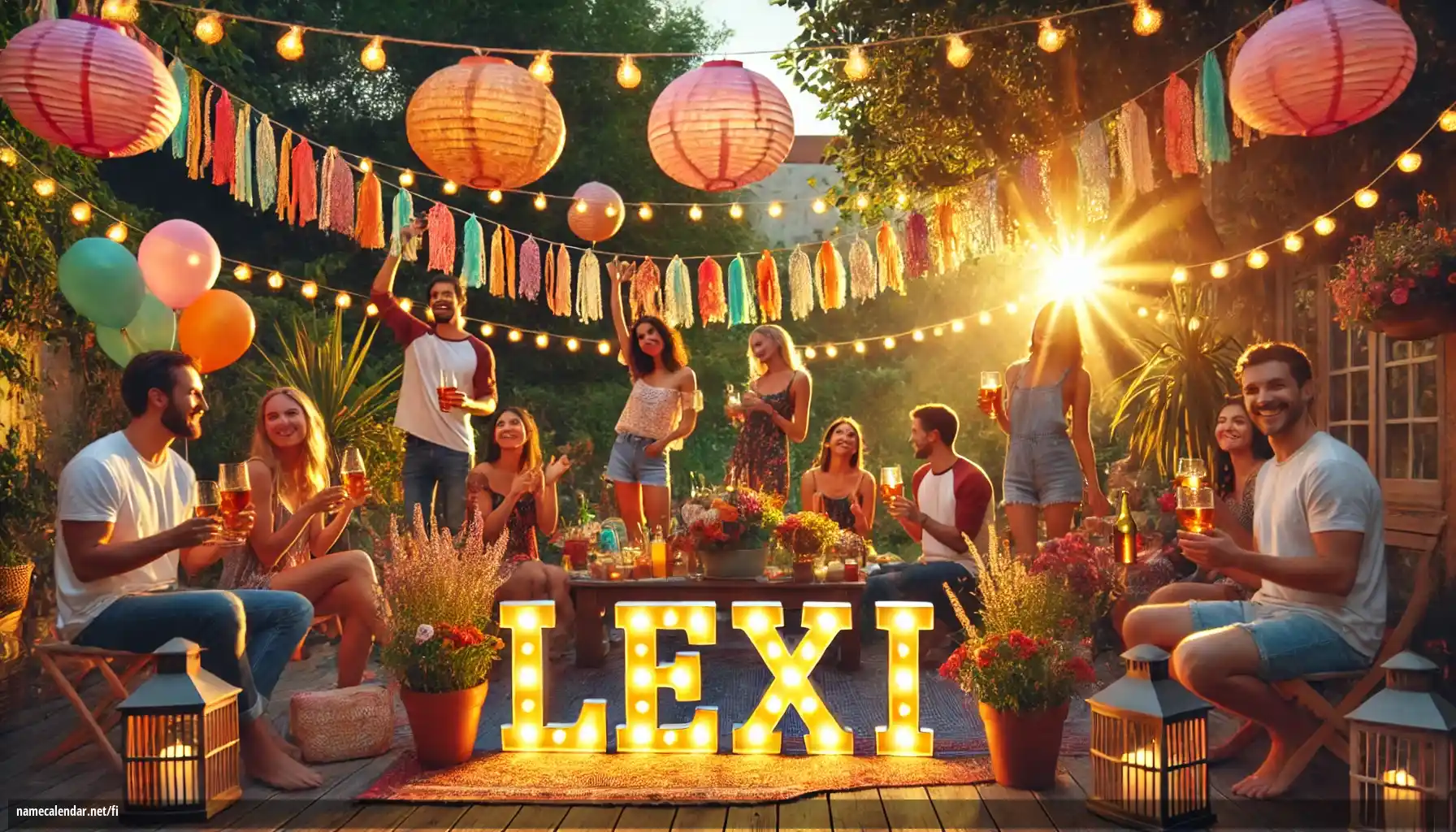 Nimipäivän ja nimen juhliminen - Lexi